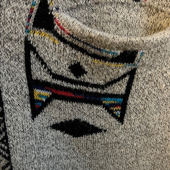 Aztec Gray Patterned Cardigan - Picture 8 of 8